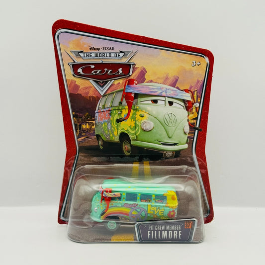 Disney Pixar Cars - PIT CREW MEMBER FILLMORE World of Cars 2008 - 1:55 Diecast