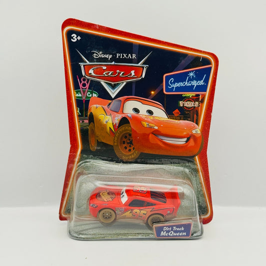 Disney Pixar Cars - DIRT TRACK MCQUEEN Supercharged 2007 - 1:55 Diecast