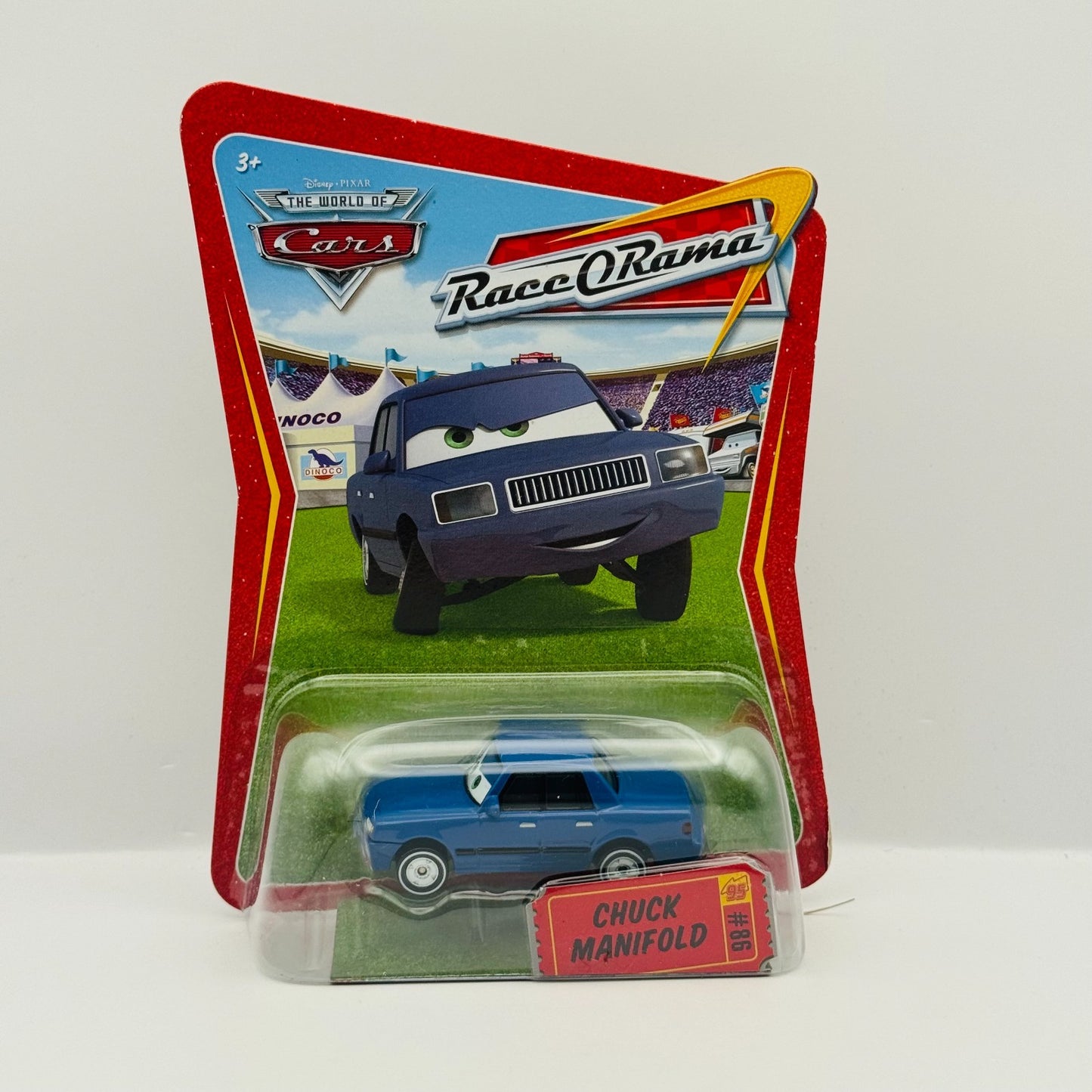 Disney Pixar Cars - CHUCK MANIFOLD Race O Rama 2009 - 1:55 Diecast