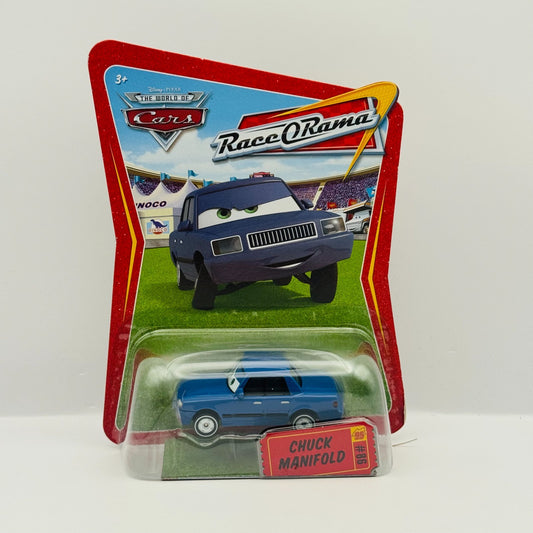 Disney Pixar Cars - CHUCK MANIFOLD Race O Rama 2009 - 1:55 Diecast