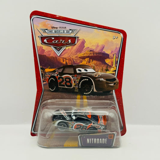 Disney Pixar Cars - NITROADE NO.28 AIKEN AXLER World Of Cars 2008 - 1:55 Diecast