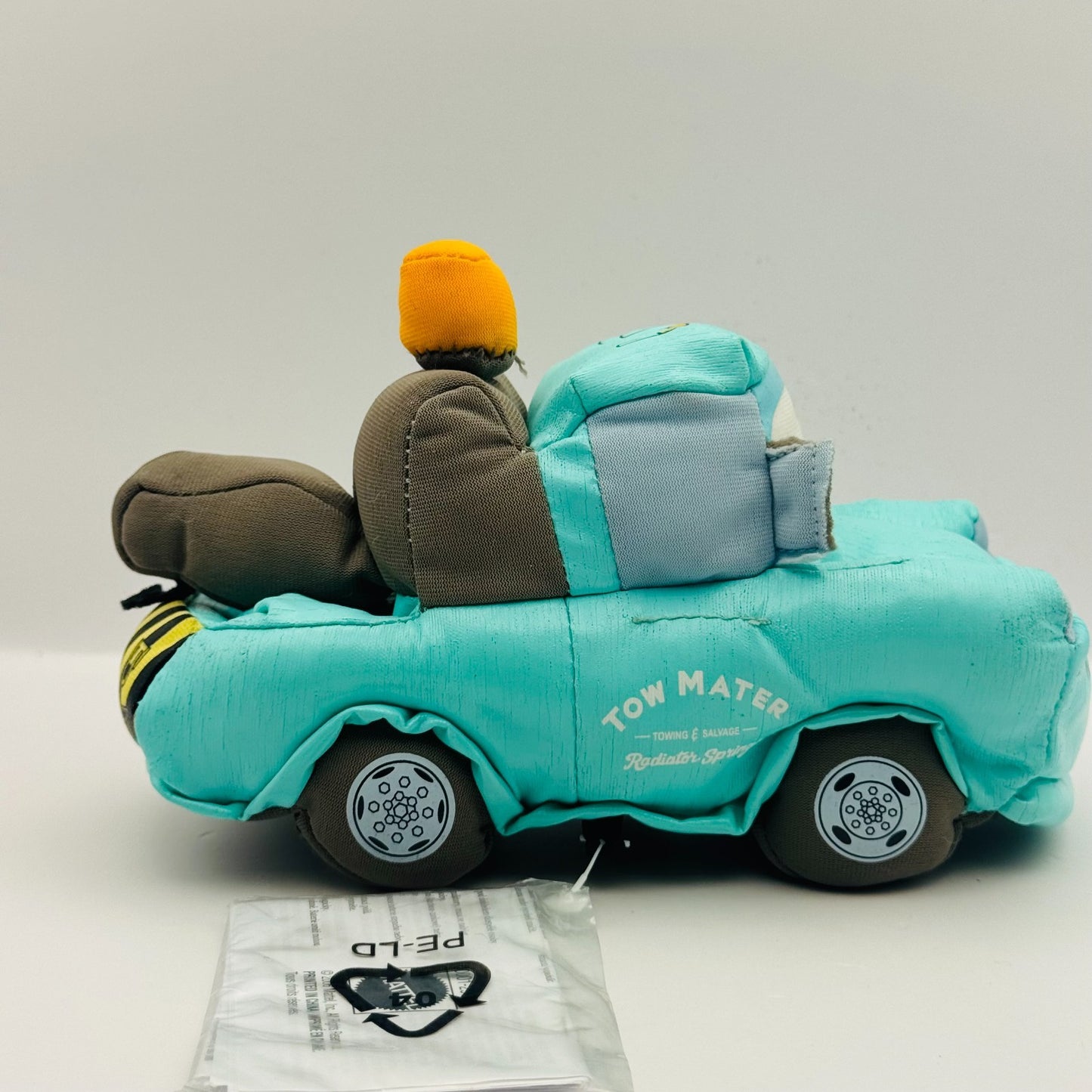 Disney Pixar Cars - SMACK & YAK PLUSH BRAND NEW MATER BLUE - *No Sound* 2006