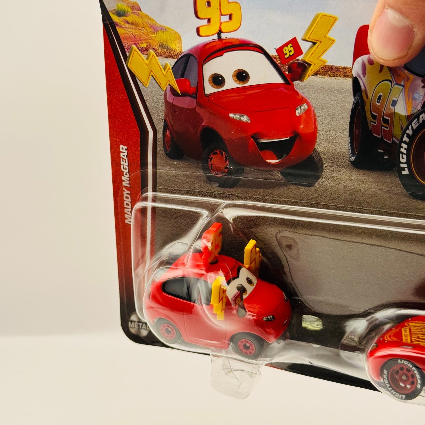 Disney Pixar Cars - MADDY MCGEAR & CARS 3 MCQUEEN 20TH 2026 - 1:55 Diecast