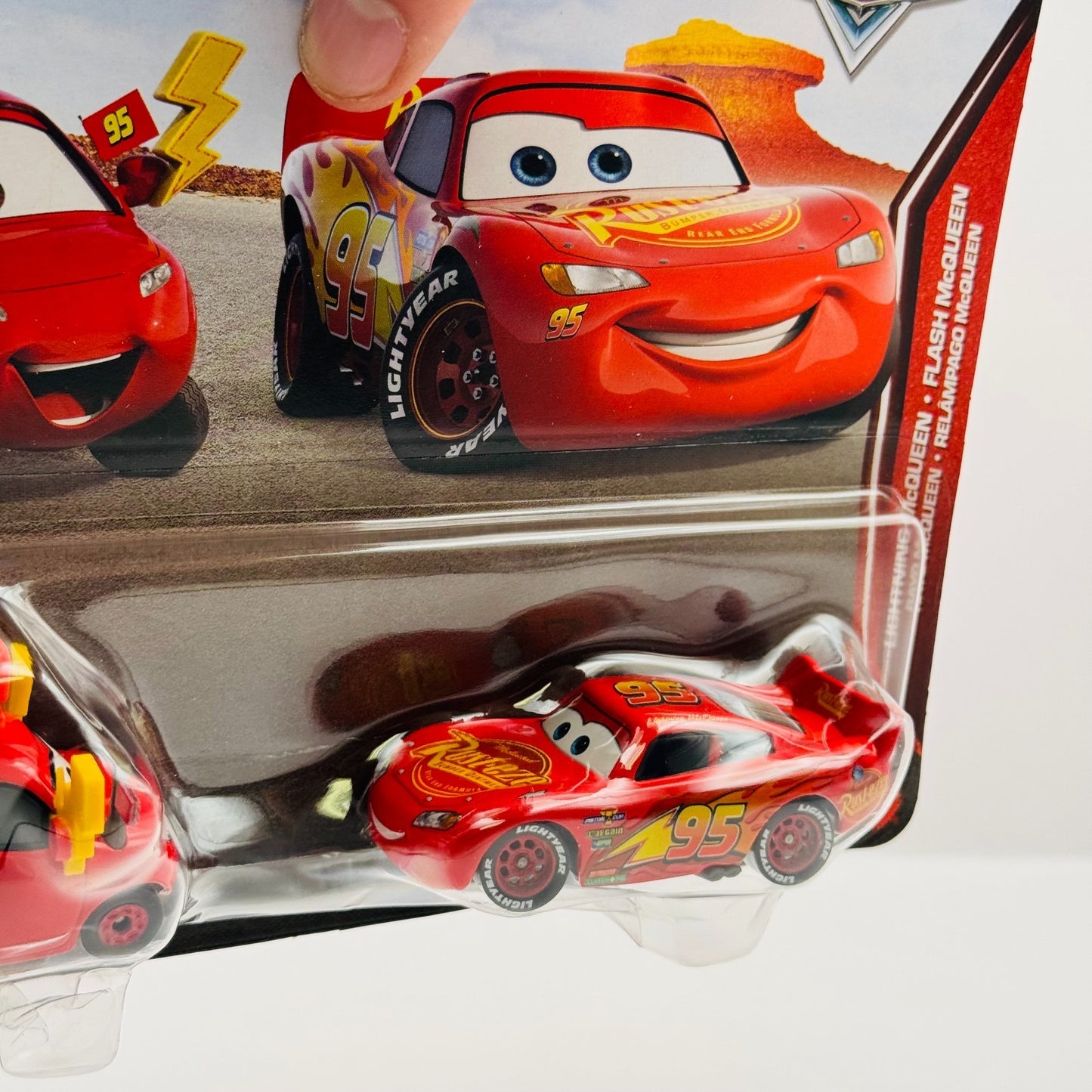 Disney Pixar Cars - MADDY MCGEAR & CARS 3 MCQUEEN 20TH 2026 - 1:55 Diecast