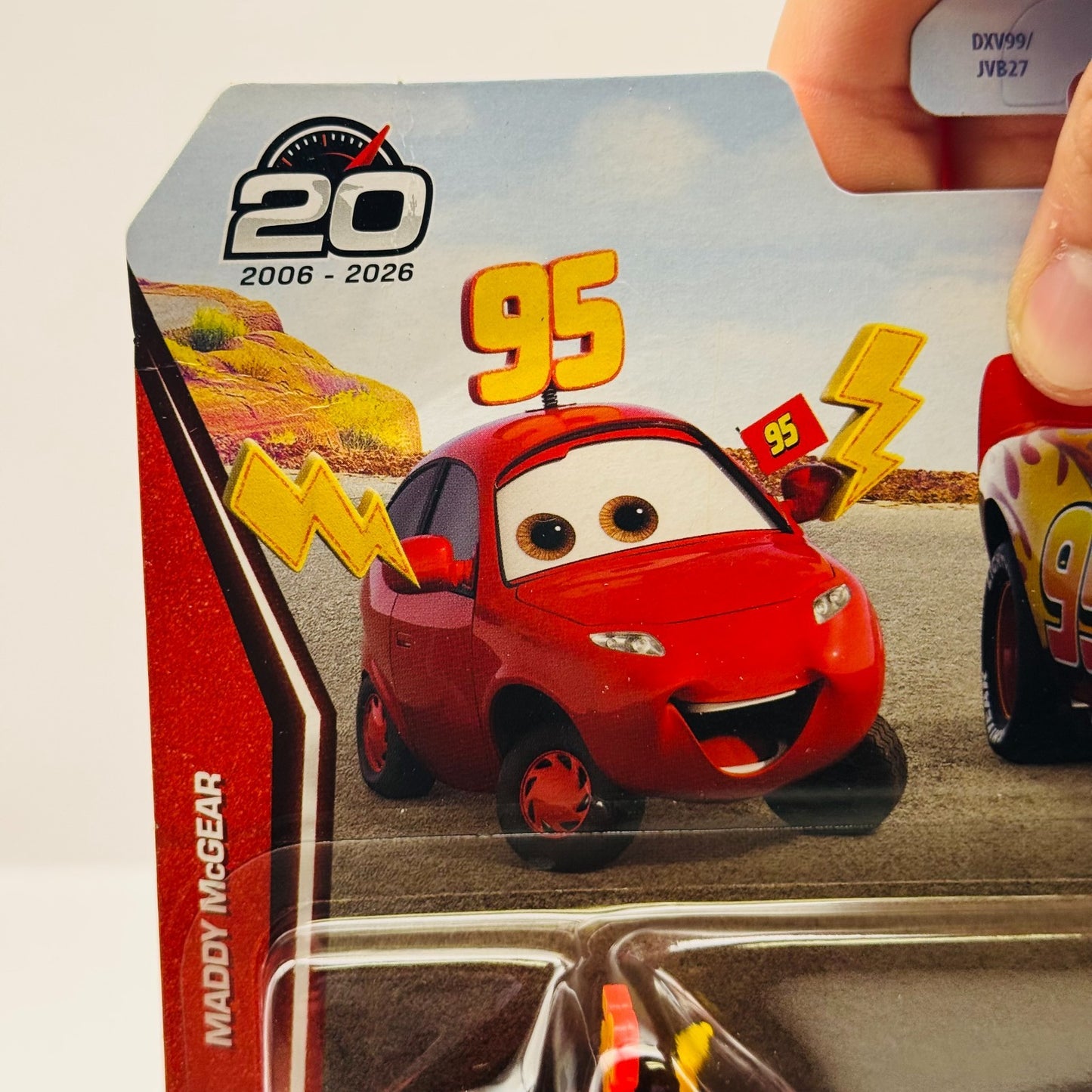 Disney Pixar Cars - MADDY MCGEAR & CARS 3 MCQUEEN 20TH 2026 - 1:55 Diecast