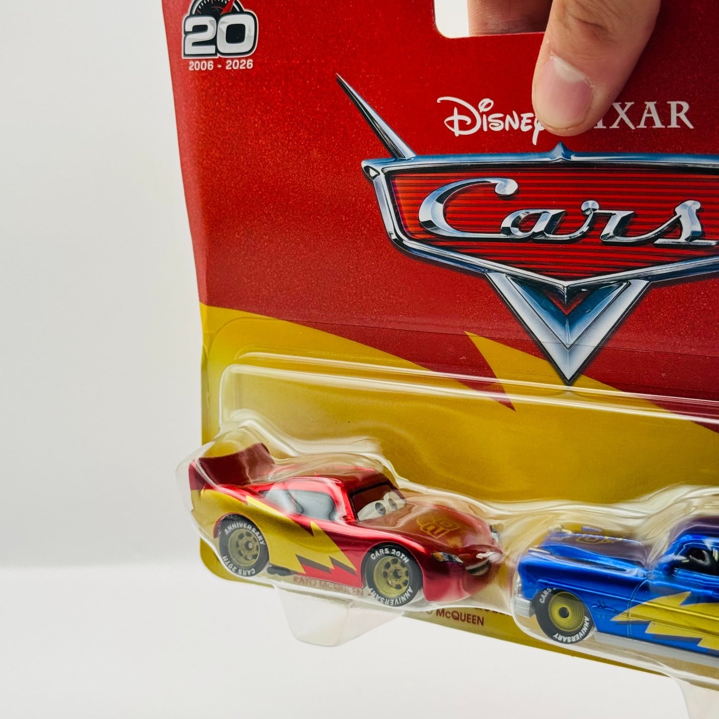Disney Pixar Cars - 20TH ANNIVERSARY METALLIC MCQUEEN & DOC 2026 - 1:55 Diecast