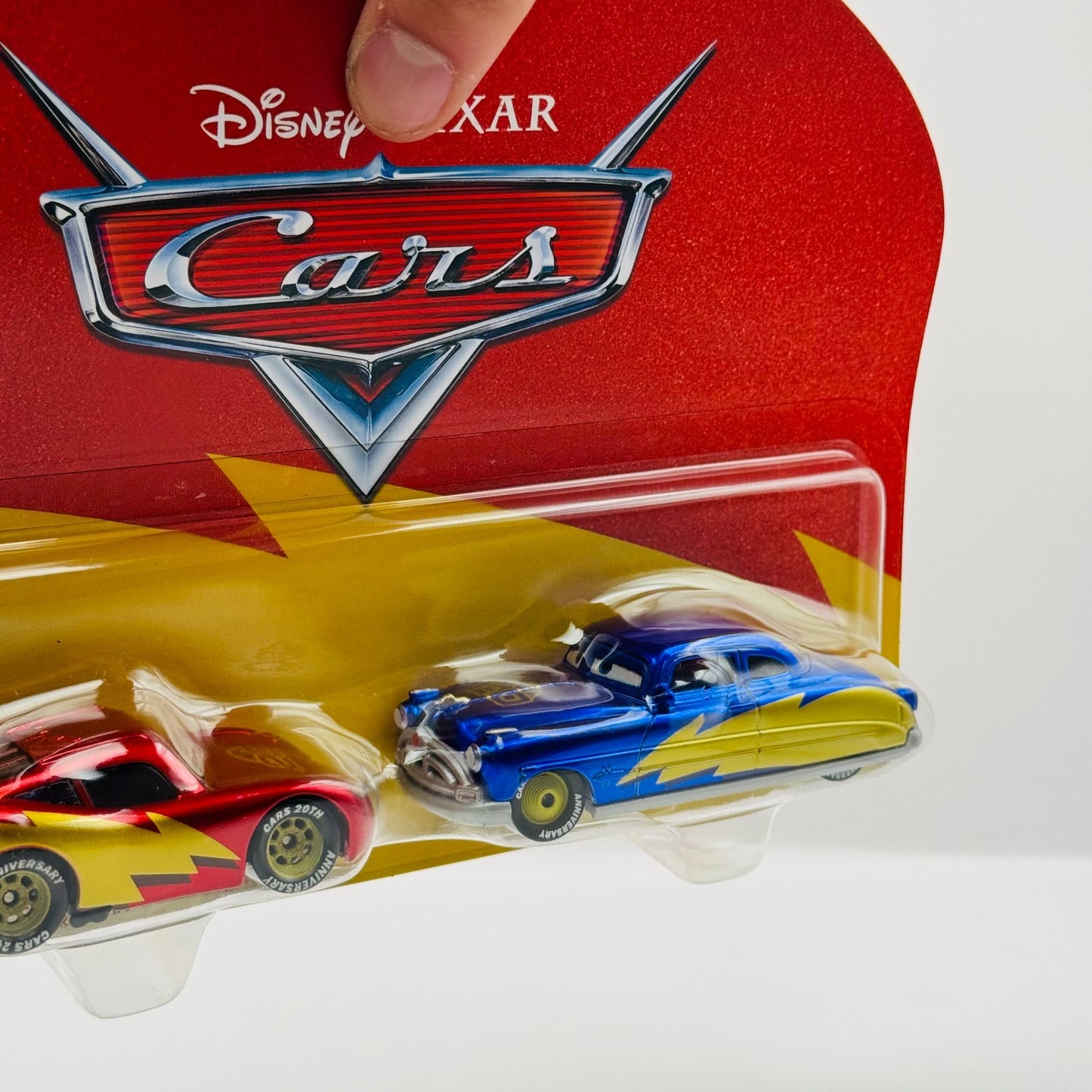 Disney Pixar Cars - 20TH ANNIVERSARY METALLIC MCQUEEN & DOC 2026 - 1:55 Diecast