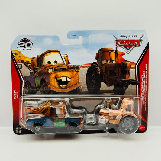 Disney Pixar Cars - MATER & TRACTOR WITH TIRE IN MOUTH 20TH 2026 - 1:55 Diecast
