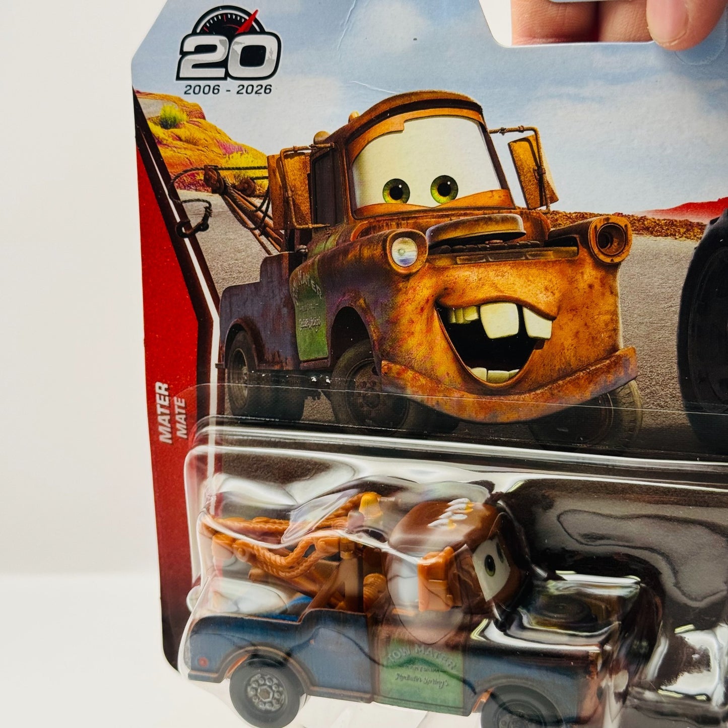 Disney Pixar Cars - MATER & TRACTOR WITH TIRE IN MOUTH 20TH 2026 - 1:55 Diecast
