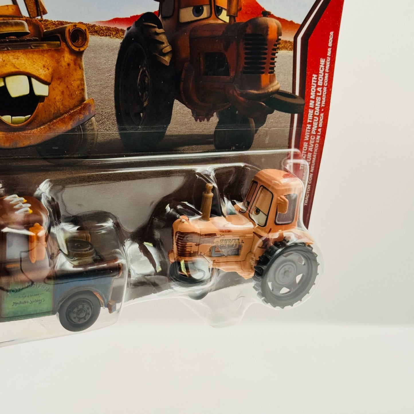Disney Pixar Cars - MATER & TRACTOR WITH TIRE IN MOUTH 20TH 2026 - 1:55 Diecast