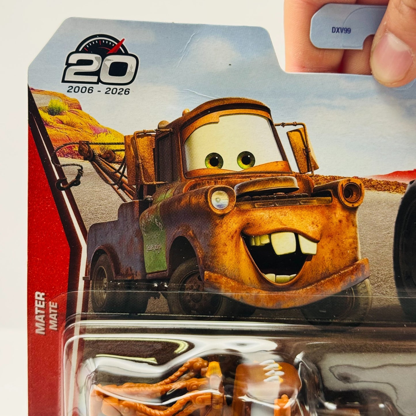 Disney Pixar Cars - MATER & TRACTOR WITH TIRE IN MOUTH 20TH 2026 - 1:55 Diecast