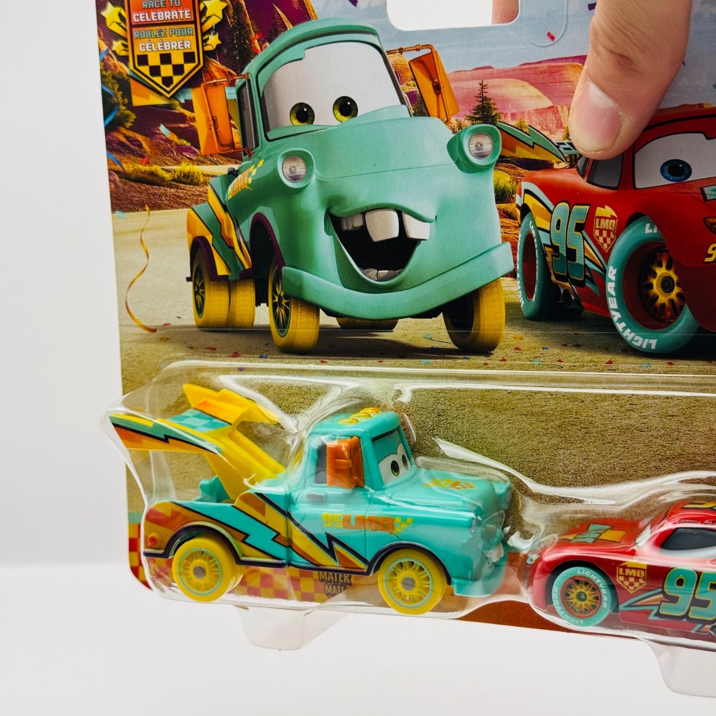 Disney Pixar Cars - RACE TO CELEBRATE MATER & MCQUEEN 20TH 2026 - 1:55 Diecast