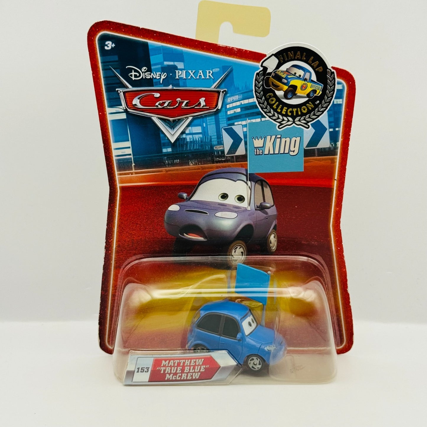 Disney Pixar Cars - MATTHEW TRUE BLUE MCCREW Final Lap 2010 - 1:55 Diecast