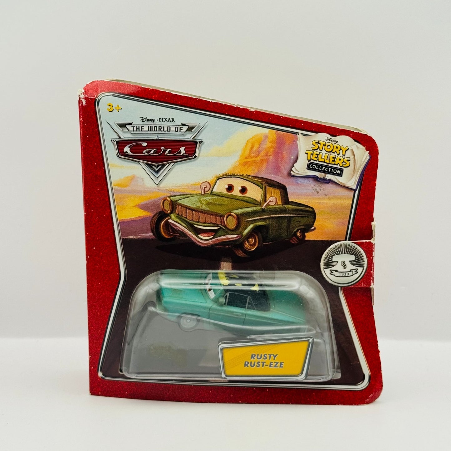 Disney Pixar Cars - STORY TELLERS RUSTY RUST-EZE 2009 - 1:55 Diecast