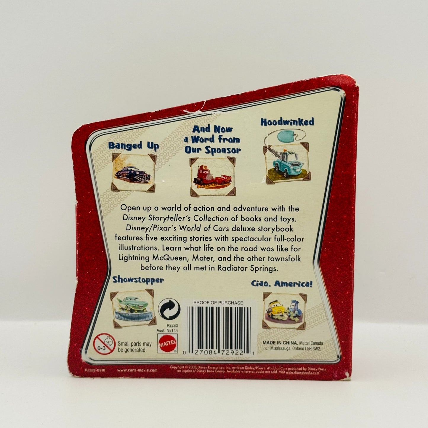Disney Pixar Cars - STORY TELLERS RUSTY RUST-EZE 2009 - 1:55 Diecast