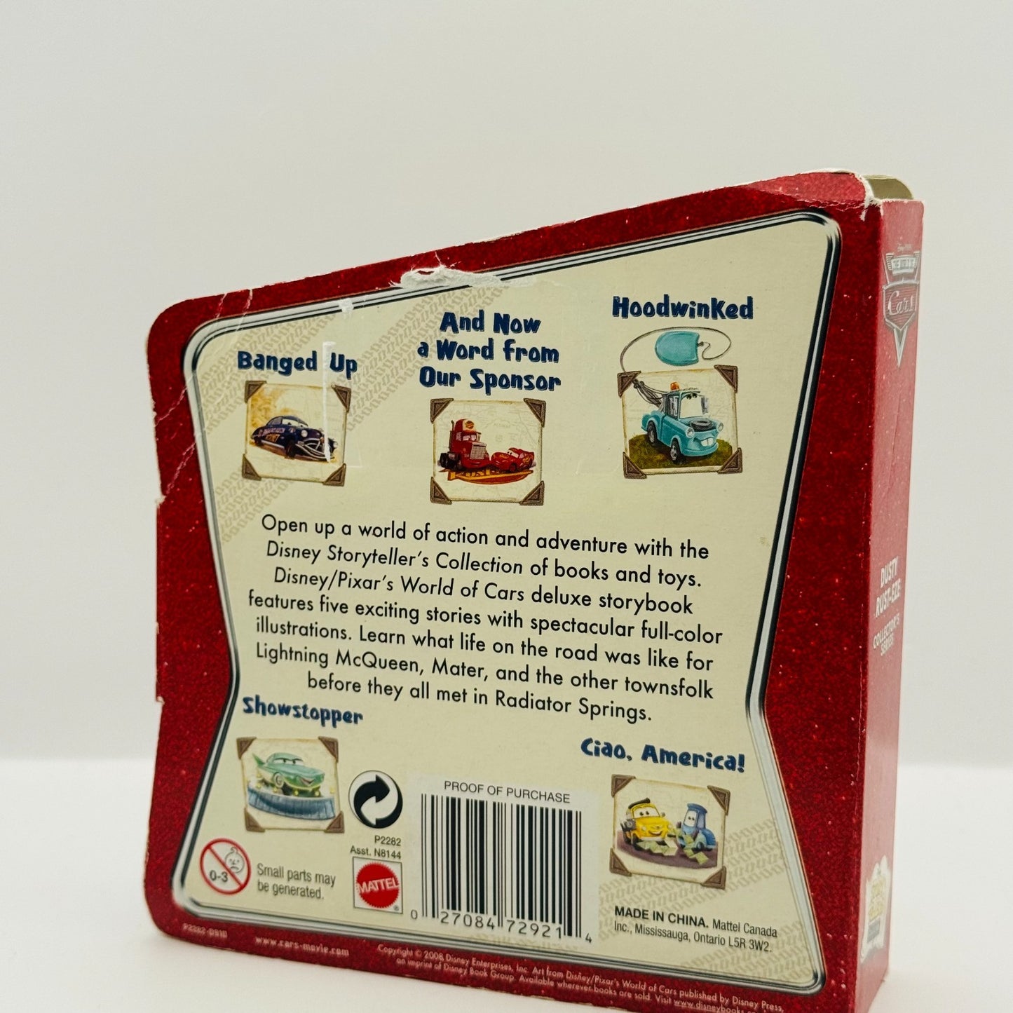 Disney Pixar Cars - STORY TELLERS DUSTY RUST-EZE 2009 - 1:55 Diecast