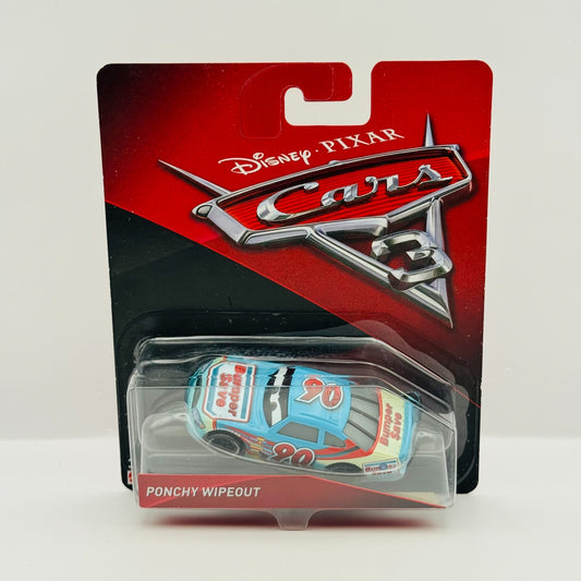 Disney Pixar Cars - PONCHY WIPEOUT BUMPER SAVE Veteran Cars 3 2017 -1:55 Diecast