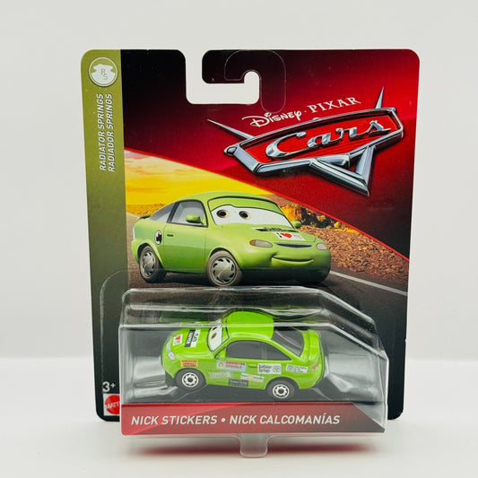 Disney Pixar Cars - NICK STICKERS Radiator Springs 2018 - 1:55 Diecast