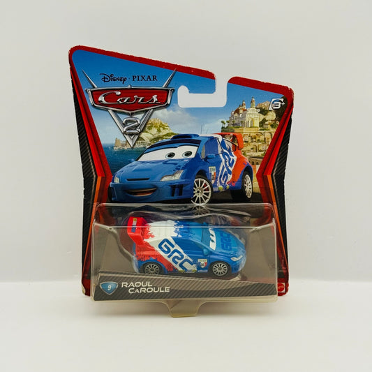 Disney Pixar Cars - RAOUL CAROULE WGP Cars 2 2011 - 1:55 Diecast