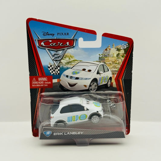 Disney Pixar Cars - ERIK LANELEY Cars 2 2011 - 1:55 Diecast