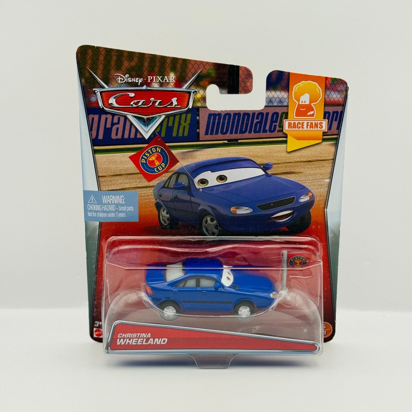 Disney Pixar Cars - CHRISTINA WHEELAND Race Fans 2015 - 1:55 Diecast