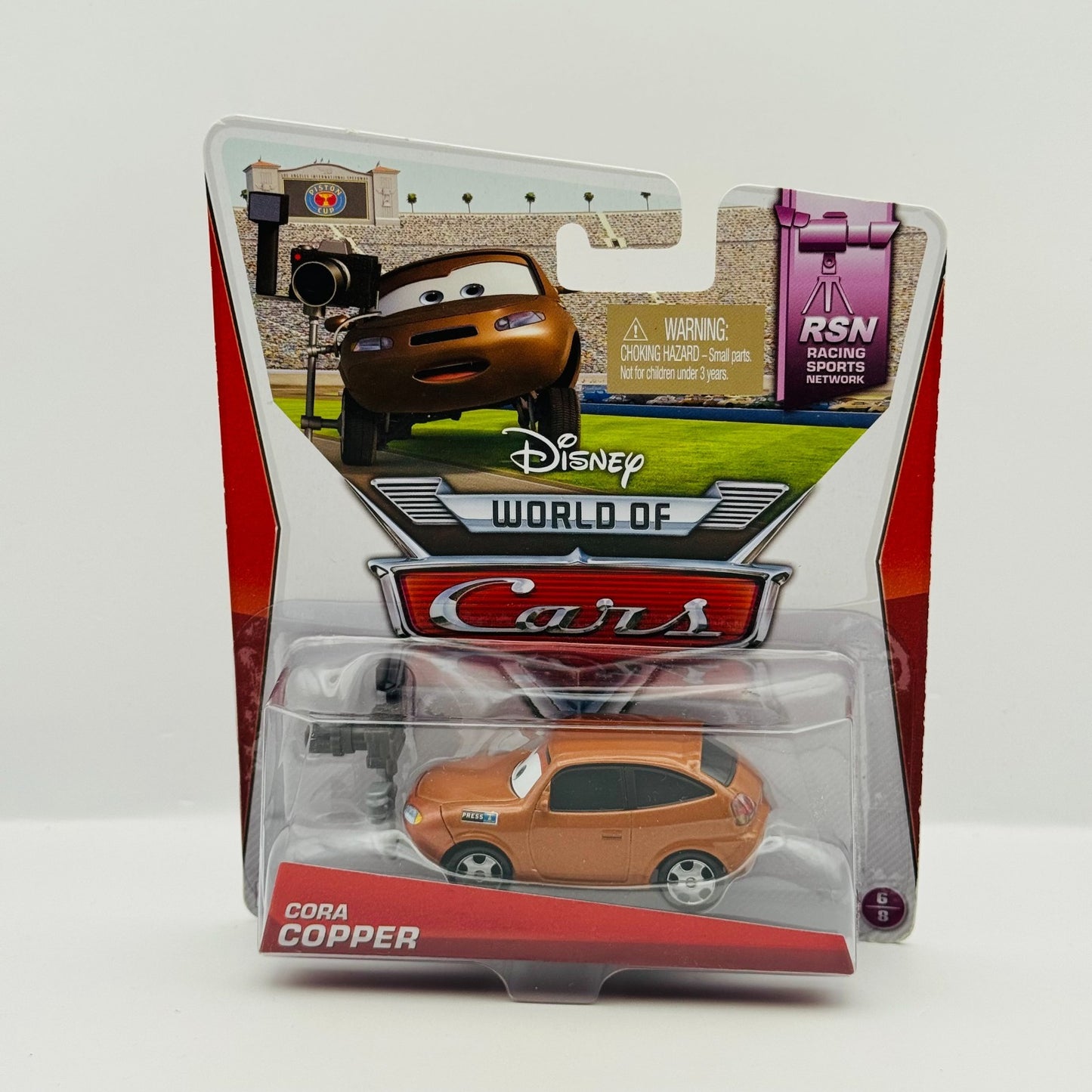 Disney Pixar Cars - CORA COPPER RSN 2014 - 1:55 Diecast