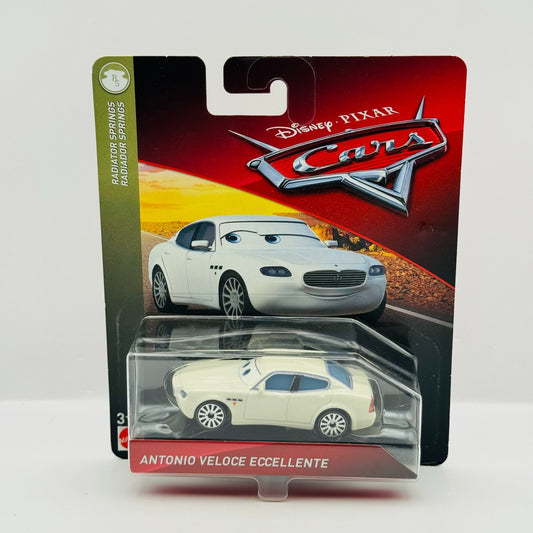 Disney Pixar Cars - ANTONIO VELOCE ECCELLENTE [Maserati] 2018 - 1:55 Diecast
