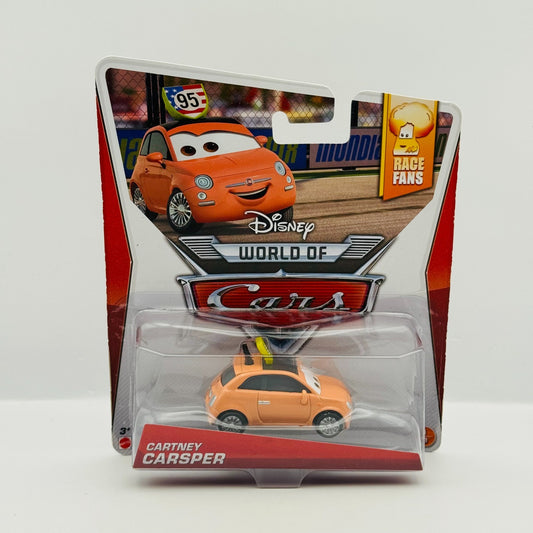 Disney Pixar Cars - CARTNEY CARSPER Race Fans 2014 - 1:55 Diecast