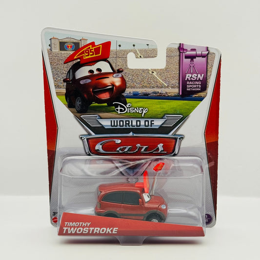 Disney Pixar Cars - TIMOTHY TWOSTROKE Race Fans 2014 - 1:55 Diecast