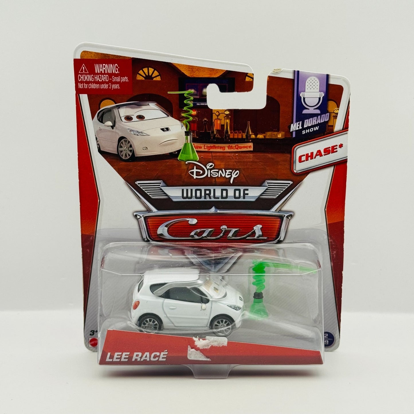 Disney Pixar Cars - LEE RACÉ *CHASE* Mel Dorado Show 2014 - 1:55 Diecast