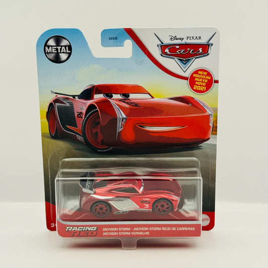 Disney Pixar Cars - RACING RED JACKSON STORM 2021 - 1:55 Diecast