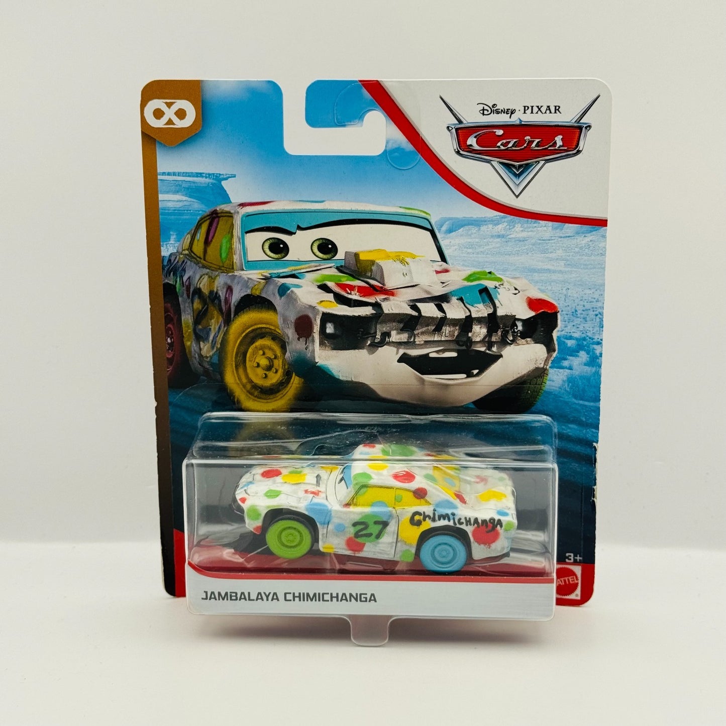 Disney Pixar Cars - JAMBALAYA Thunder Hollow Blue Desert 2020 - 1:55 Diecast