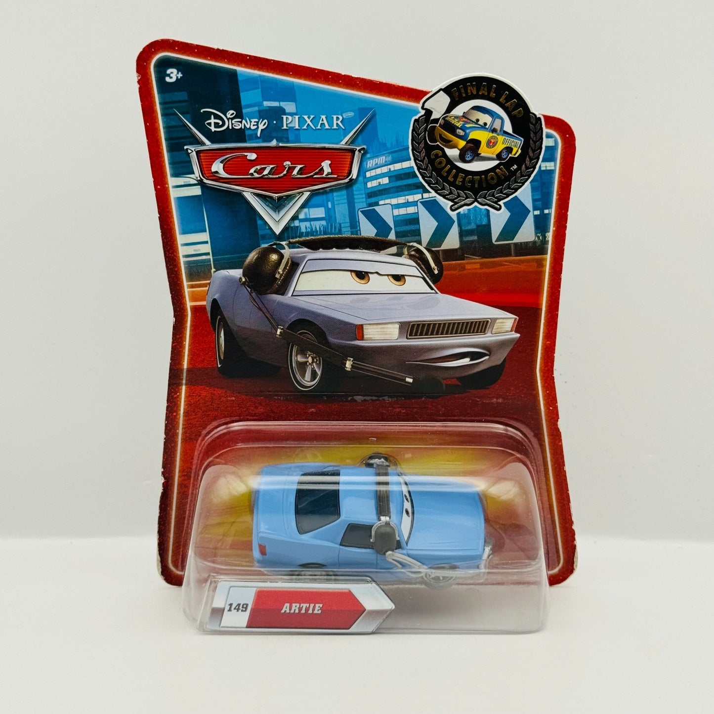 Disney Pixar Cars - ARTIE Final Lap 2010 - 1:55 Diecast