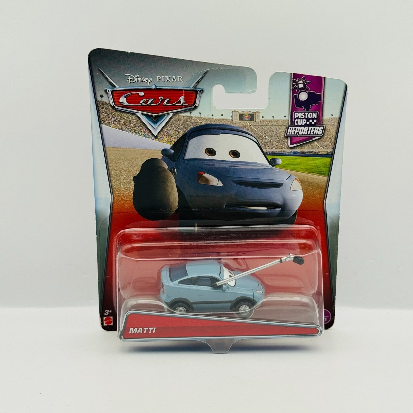 Disney Pixar Cars - MATTI Piston Cup Reporters 2017 - 1:55 Diecast