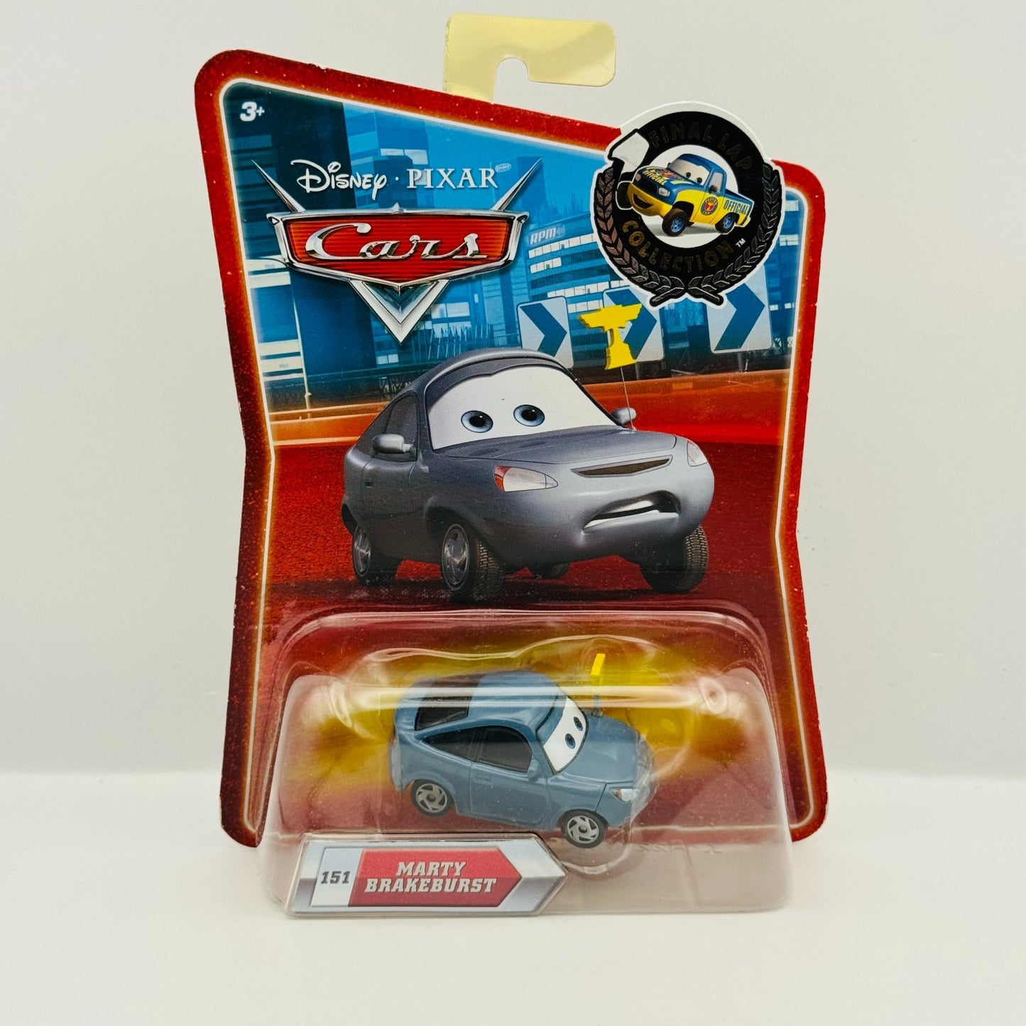 Disney Pixar Cars - MARTY BRAKEBURST Final Lap 2010 - 1:55 Diecast