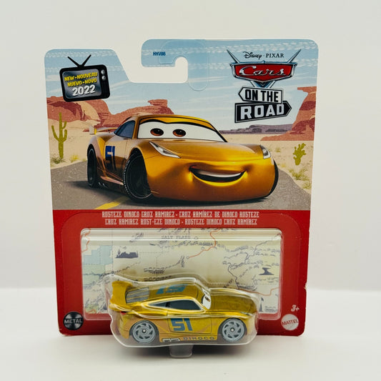 Disney Pixar Cars - RUSTEZE DINOCO CRUZ RAMIREZ On The Road 2022 - 1:55 Diecast