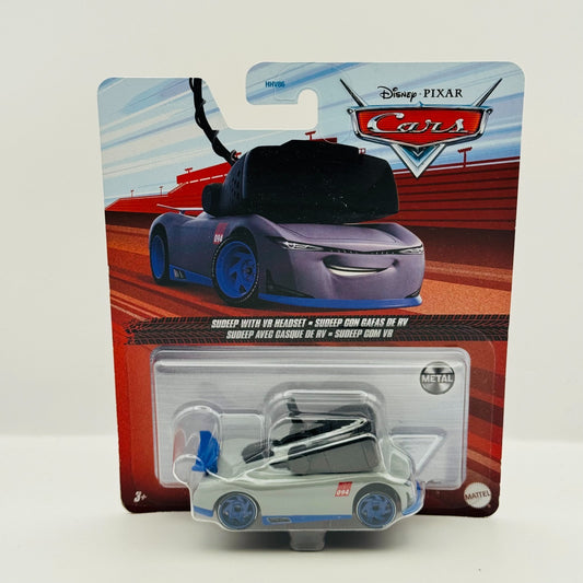 Disney Pixar Cars - JAE JAY SUDEEP WITH VR HEADSET 2022 - 1:55 Diecast
