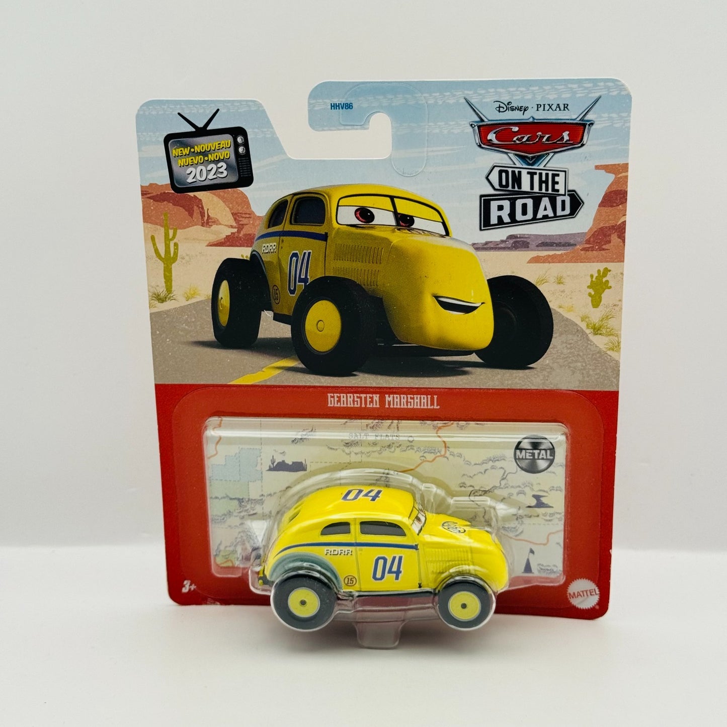 Disney Pixar Cars - GEARSTEN MARSHALL On The Road 2023 - 1:55 Diecast
