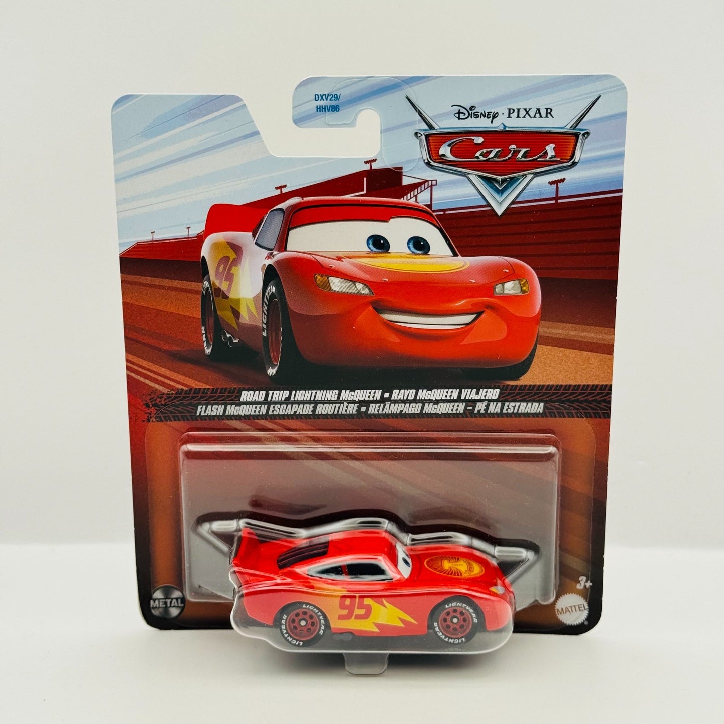 Disney Pixar Cars - ROAD TRIP LIGHTNING MCQUEEN V2 On The Road 2024 1:55 Diecast