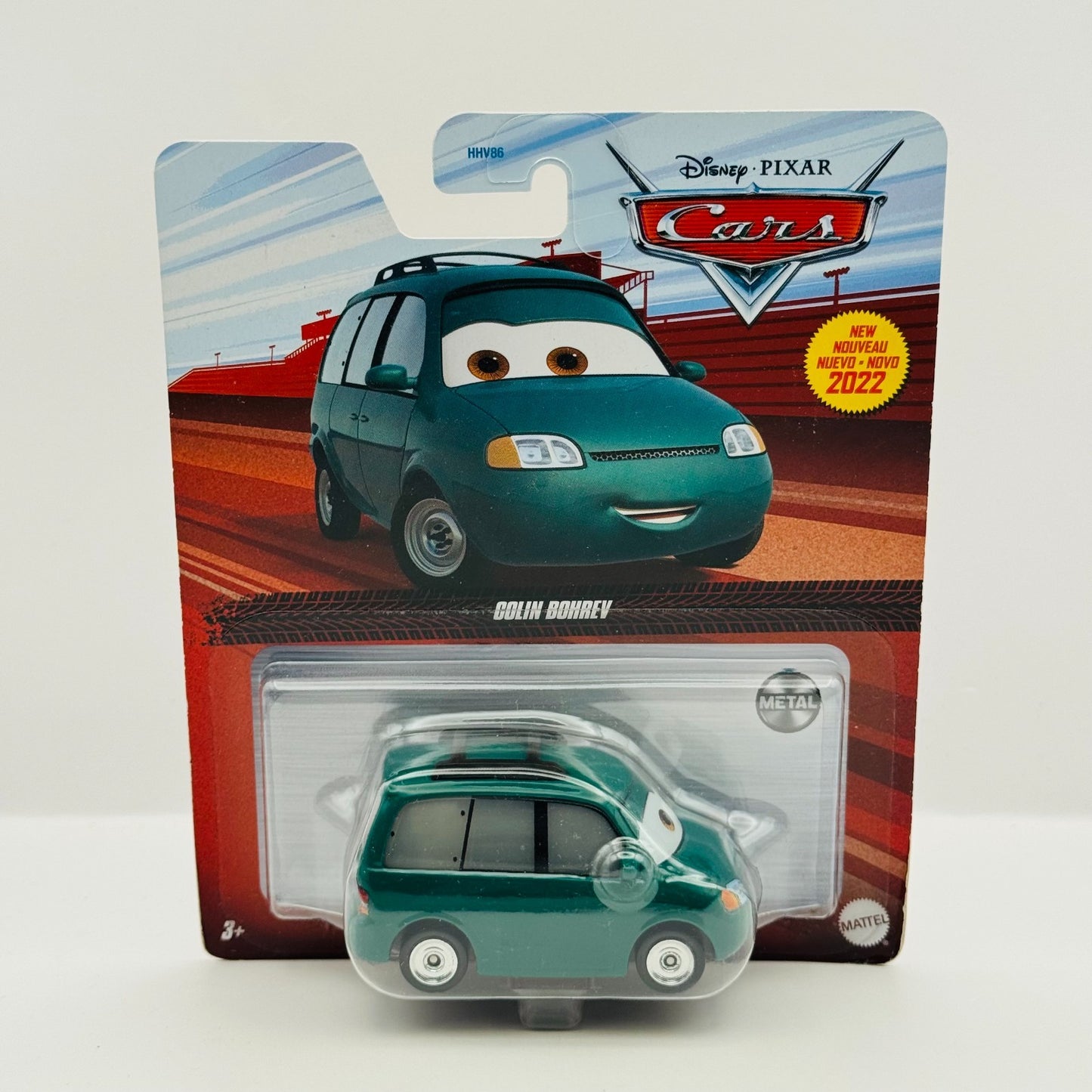 Disney Pixar Cars - COLIN BOHREV Cars 2 2022 - 1:55 Diecast