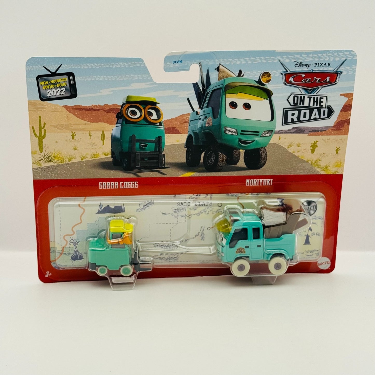 Disney Pixar Cars - SARAH COGGS & NORIYUKI On The Road 2022 - 1:55 Diecast