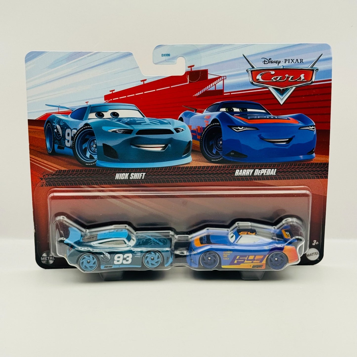 Disney Pixar Cars SPARE MINT NICK SHIFT RPM BARRY DEPEDAL Next Gen 1:55 Diecast