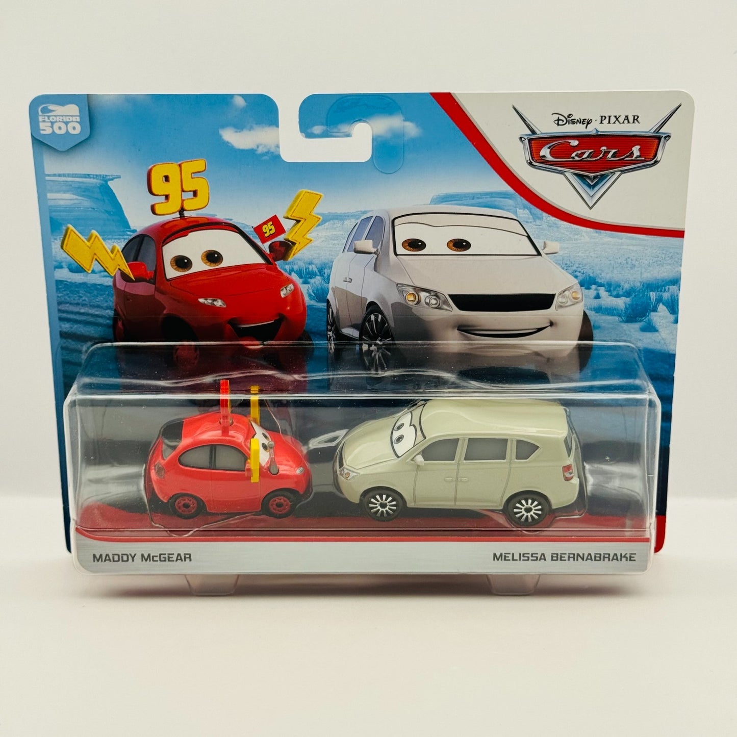 Disney Pixar Cars - MADDY MCGEAR & MELISSA BERNABRAKE Blue Desert - 1:55 Diecast