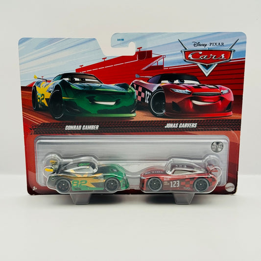 Disney Pixar Cars - CONRAD CAMBER & JONAS CARVERS 2022 - 1:55 Diecast