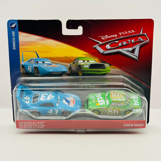 Disney Pixar Cars - STRIP WEATHERS KING CHICK HICKS Piston Cup 2018 1:55 Diecast