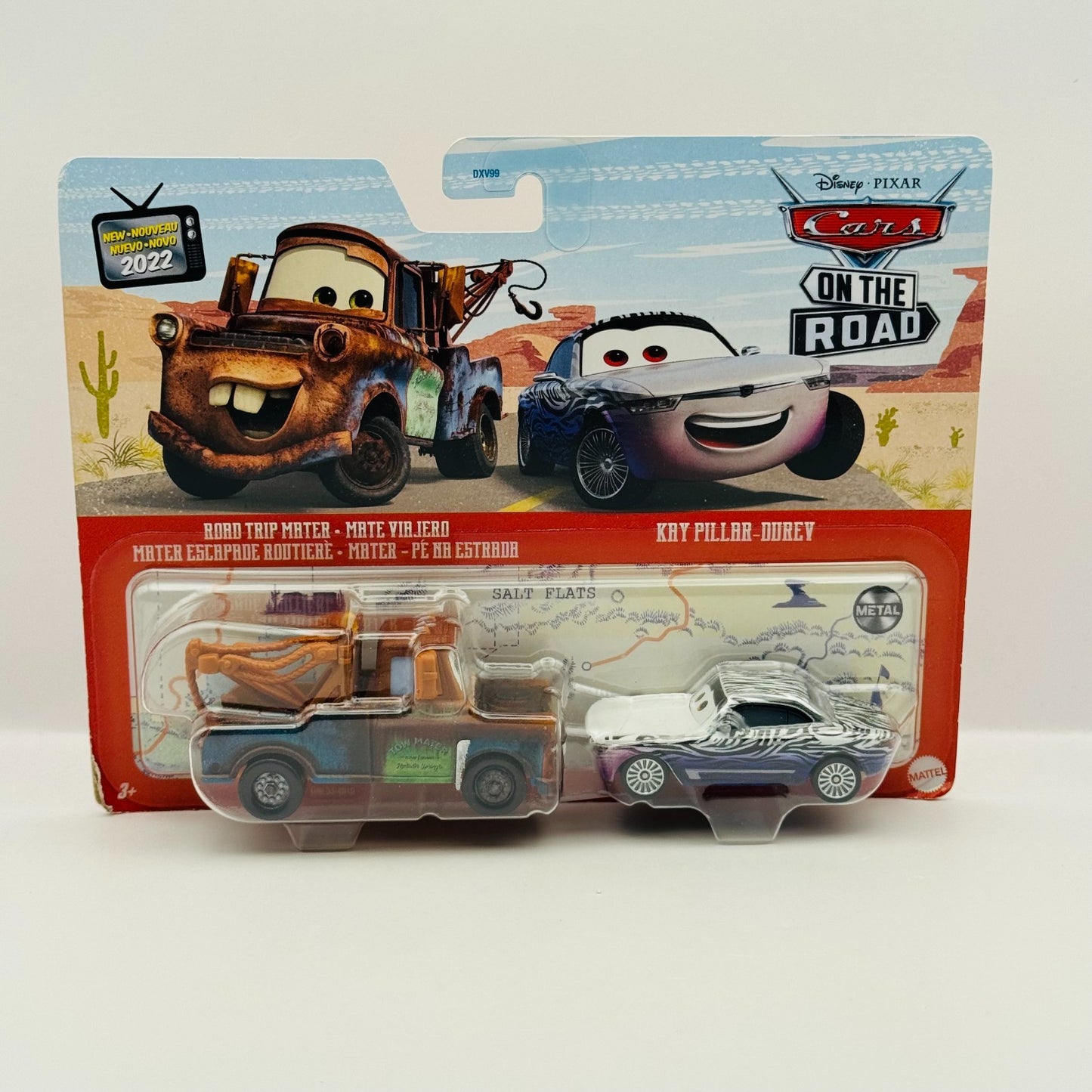 Disney Pixar Cars - ROAD TRIP MATER & KAY PILLAR-DUREV 2022 - 1:55 Diecast