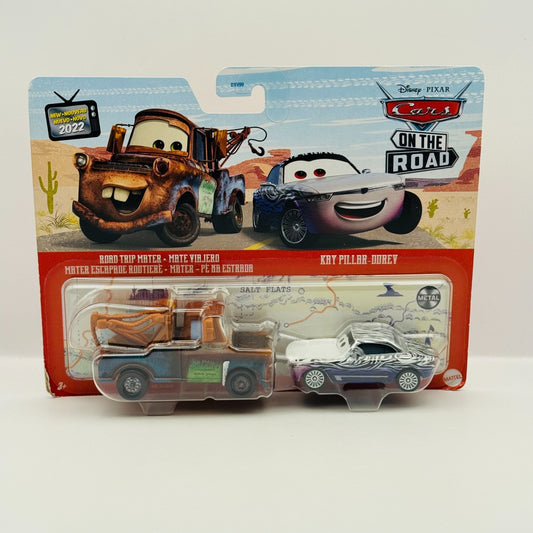 Disney Pixar Cars - ROAD TRIP MATER & KAY PILLAR-DUREV 2022 - 1:55 Diecast
