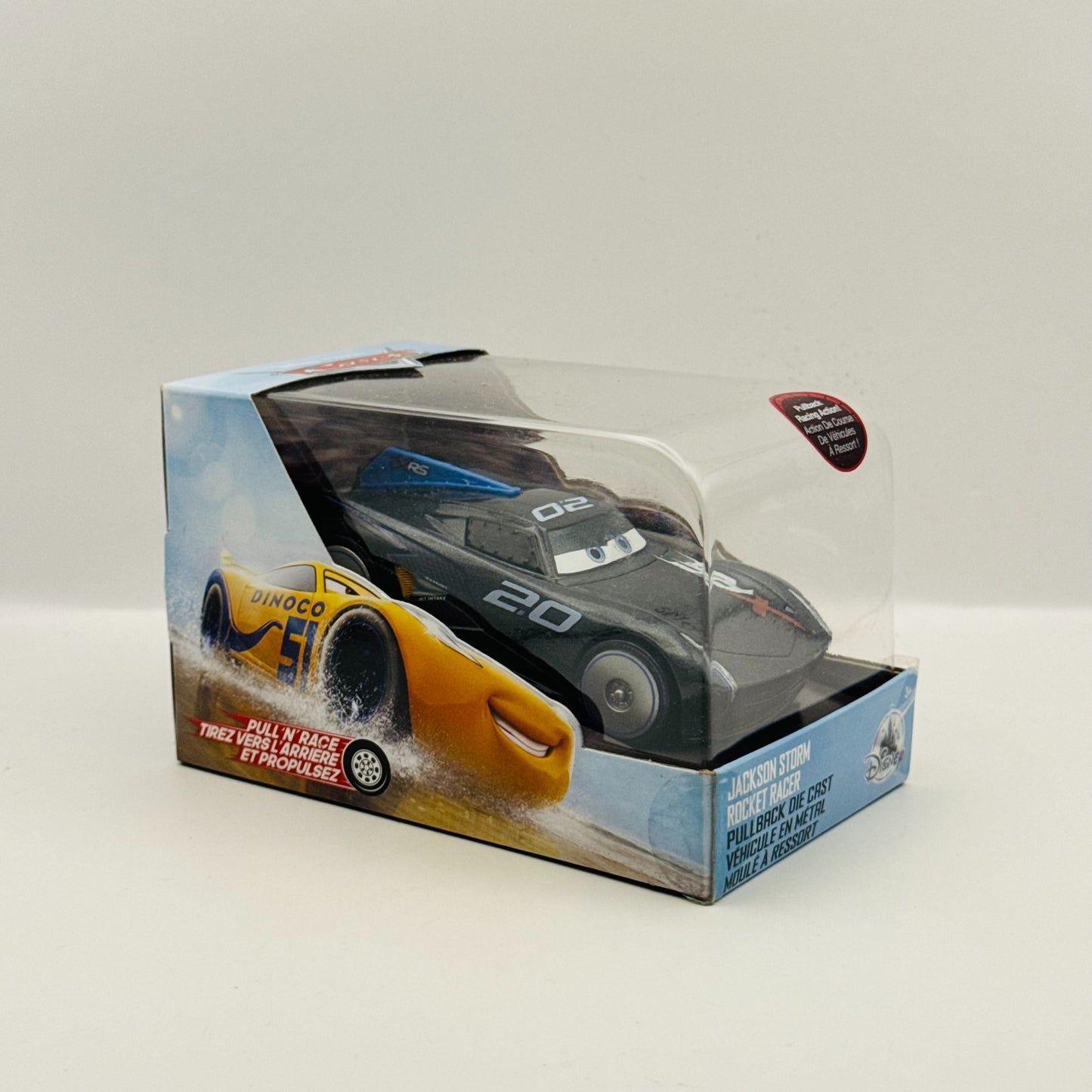 Disney Pixar Cars - JACKSON STORM ROCKET RACER Disney Store - 1:43 Diecast