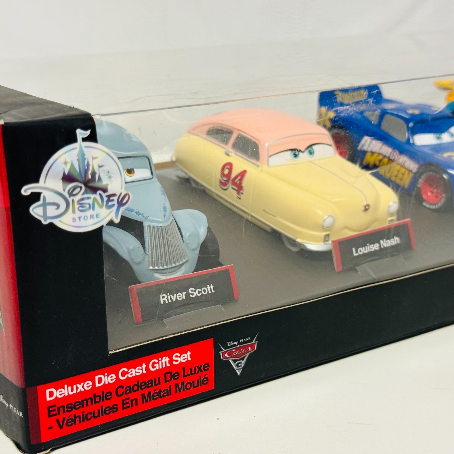 Disney Pixar Cars THOMASVILLE LOUISE NASH RIVER JUNIOR Disney Store 1:43 Diecast