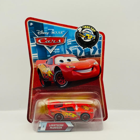 Disney Pixar Cars - LIGHTNING MCQUEEN #1 Final Lap 2010 - 1:55 Diecast